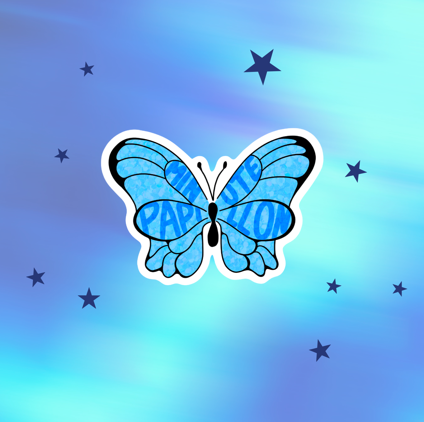 Sticker Minute Papillon